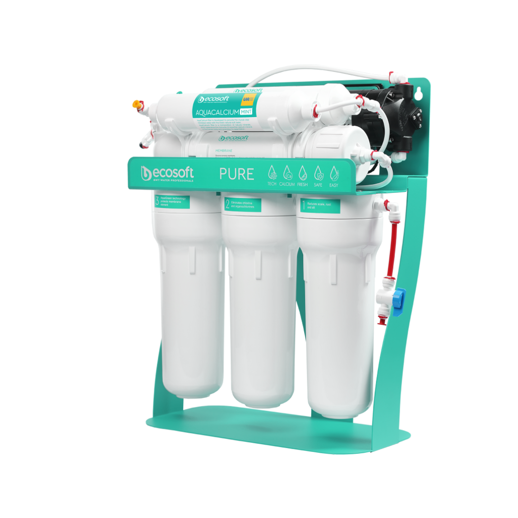 Ecosoft PURE AquaCalcium Mint RO-filter met pomp sfeerbeeld
