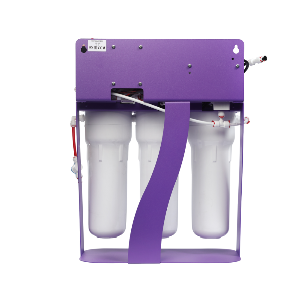 Ecosoft PURE Alkafuse RO-filter met pomp achterkant