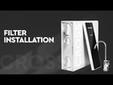 CROSS 90 filter installatie instructie handleiding